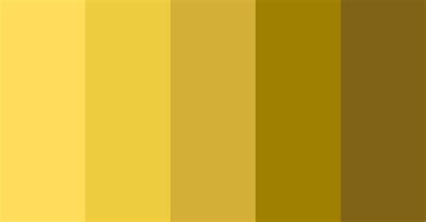 Light-Dark Gold Gradient Color Scheme » Gold » SchemeColor.com