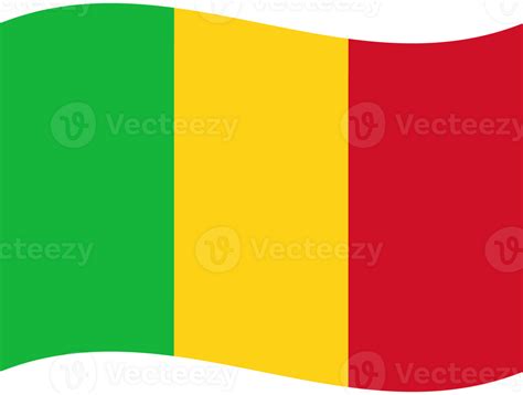 Mali flag wave. Mali flag. Flag of Mali 27292182 PNG