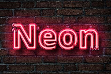 Realistic Neon Photoshop Effect | Photoshop effects, Neon, Photoshop