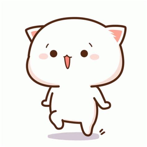 Cat Mochi Mochi Peach Cat GIF - Cat Mochi Mochi Peach Cat Dancing - Discover & Share GIFs