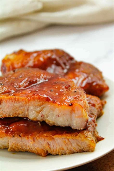 Air Fryer Pork Steaks with BBQ Sauce | Everyday Family Cooking