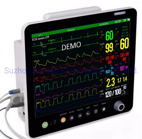 China Hospital Medical Equipment Multi Parameter Manufacturer Hot Sale Portable Patient Bedside ...