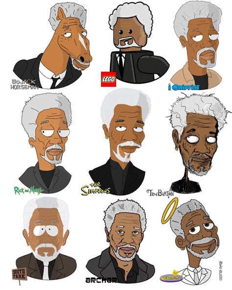Illustrator Recreates Celebrities in 9 Different Cartoon Styles | My ...