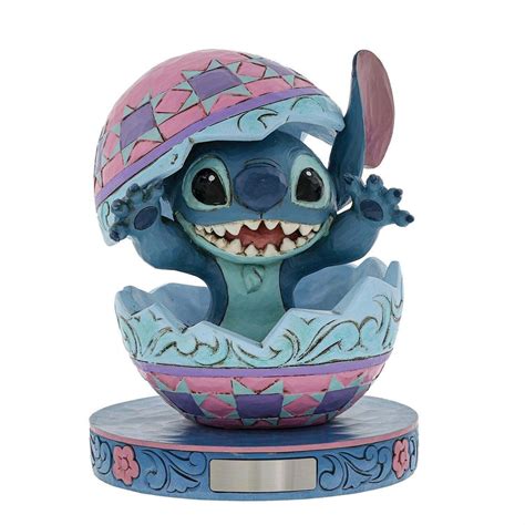 Disney Traditions Stitch in Easter Egg Enesco Figure - GamesPlus Malta