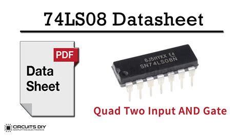 74LS08 Quadruple Two Input AND Gate - Datasheet