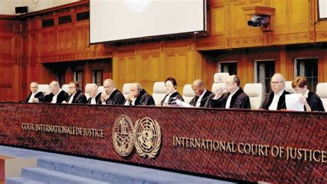 International court of Justice (ICJ) – The International Relations