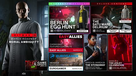 ‘Hitman 3’ March roadmap reveals new Elusive Target and Easter Egg hunt