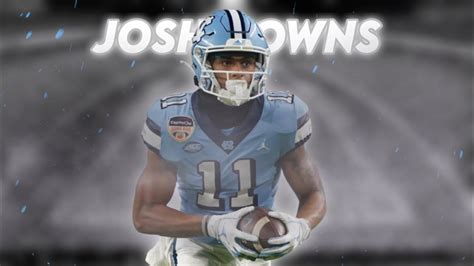 Josh Downs UNC WR Full Highlights || 2023 NFL Draft Prospect