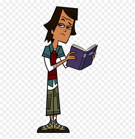 Noah - Total Drama Noah Reading Clipart (#3424694) - PinClipart