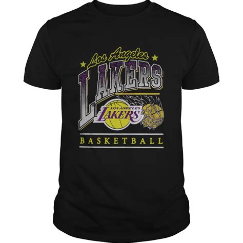 Los Angeles Lakers Purple Basketball shirt - Trend Tee Shirts Store