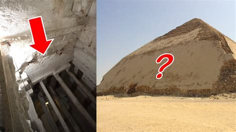 NEVER Before Seen Video INSIDE The BENT Pyramid of Egypt! Lost ...