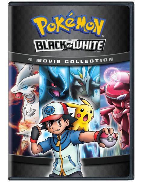 Pokemon Black And White Movie 4-Pack DVD - Collectors Anime LLC