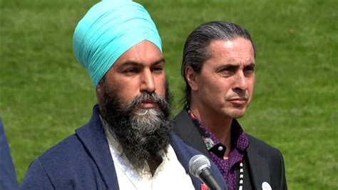 NDP Leader Jagmeet Singh meets with Indigenous leaders in Winnipeg - APTN News