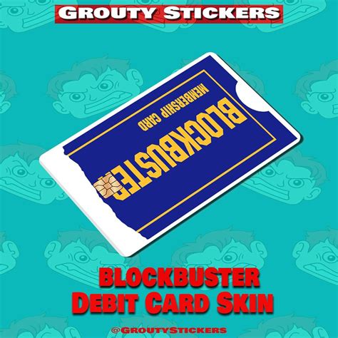 Blockbuster Debit Card Skin Credit Card Skin Card Sticker - Etsy