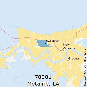 Best Places to Live in Metairie (zip 70001), Louisiana