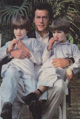 Imran Khan with his Children - All About Pakistan