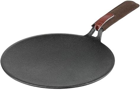 Vinod Legacy Pre-Seasoned Cast Iron Crepe Pan, Dosa Pan, Cookware for Indoor & Outdoor Use ...