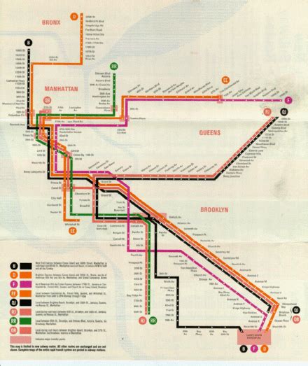 New York City Subway map - Wikipedia