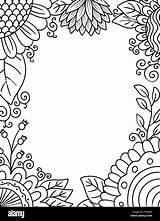 Coloring Border Pages sketch template