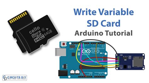 Write Variable to SD Card - Arduino Tutorial