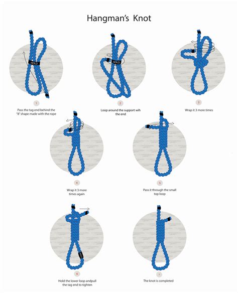 How To Tie A Hangman’s Knot (Noose)