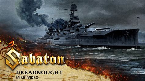 SABATON - Dreadnought (Official Lyric Video) - YouTube