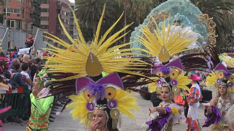 Carnival Parade Spain Canary Islands Gran Canary Las Palmas March 2019 - YouTube