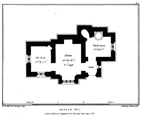 19th Century Historical Tidbits: 1830 Farm Laborer's House Plans