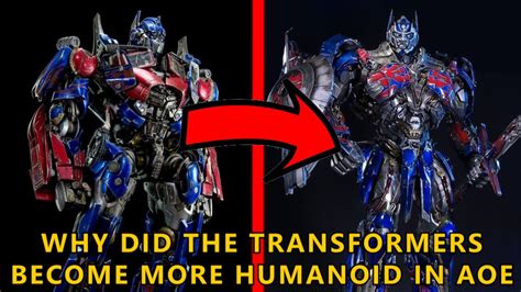 Why Did The Transformers Robot Designs Became More Humanoid In AOE(EXPLAINED) - Transformers ...