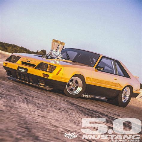 Ford Mustang "Oldie Goldie" Is The Perfect Fox Body Drag Racer ...