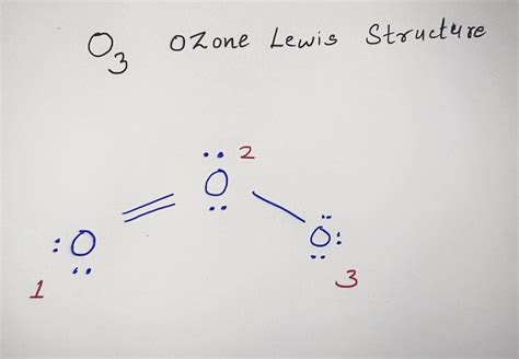 What is O3 lewis structure and how to calculate the formal charge on it - Basics of Chemistry