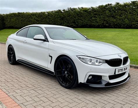 2015 BMW 4 Series 2.0 420D M SPORT 2.0 Diesel Automatic White £14495 - MC autosales - Cars NI