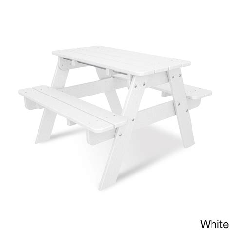 Polywood Kids Picnic Table Kids Outdoor Table, Kids Picnic Table, Outdoor Tables And Chairs ...