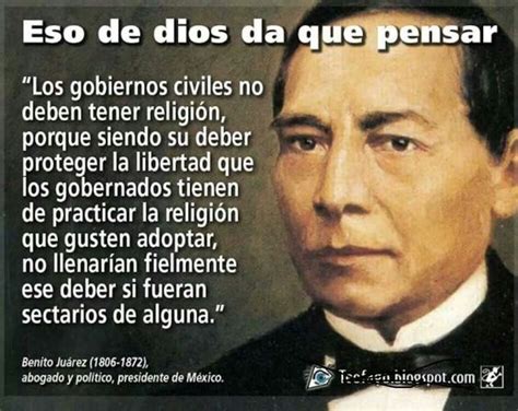 Imágenes de Benito Juárez con frases para el 21 de marzo | Frases Hoy