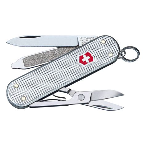 Swiss Army Classic SD Alox Silver by Victorinox at Swiss Knife Shop