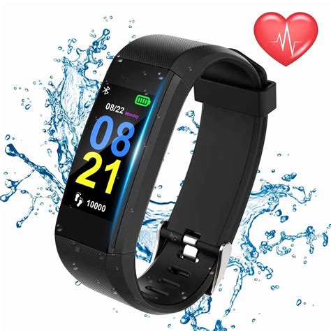 Swimmaxt Fitness Tracker With Heart Rate Monitor, Waterproof Activity Tracker Watch | Best ...