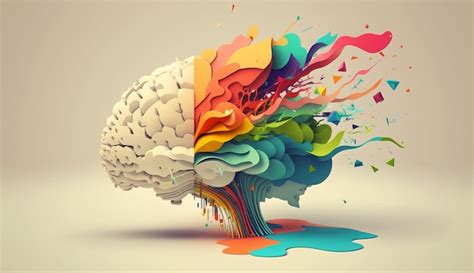 Premium AI Image | Creative Mind Concept Illustration