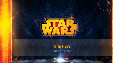 Star Wars PowerPoint Template :: Behance