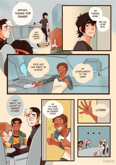 8/10 KLANCE comic Credit @banhbao | Klance, Klance comics, Voltron