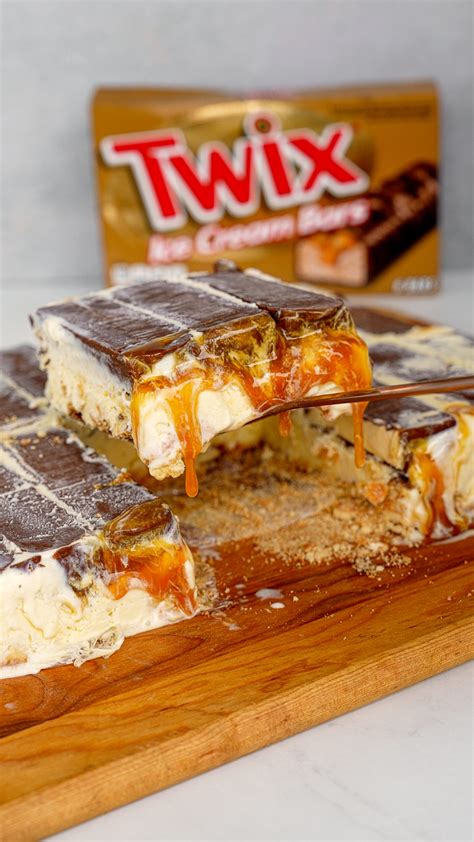 Twix Ice Cream Bar Cake | Easy Home Meals