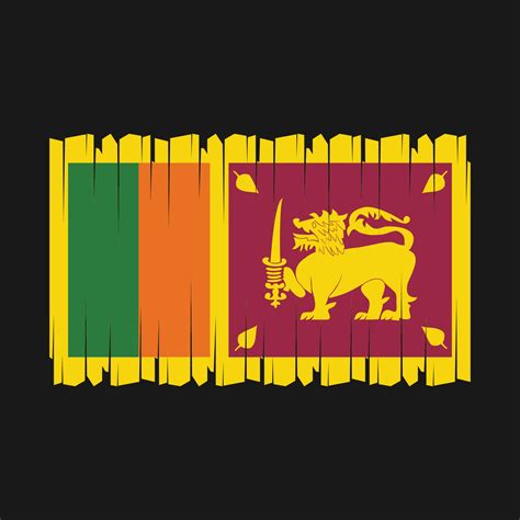 Sri Lanka Flag Vector 21691667 Vector Art at Vecteezy