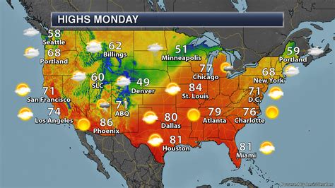 More Upper Midwest Rain - Monday’s National Weather Outlook For April ...