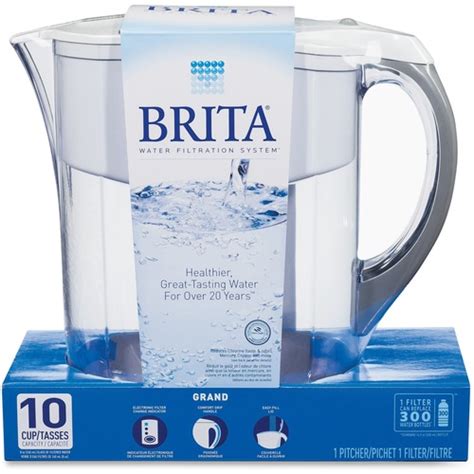 Brita Water Filtration System Grand Pitcher - White - Madill - The ...