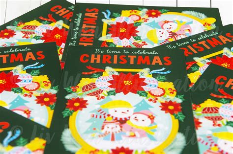 Snowman Christmas Card. A6 5.8x4" Christmas postcard