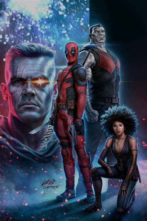 Deadpool 2 Poster by Rob Liefeld Channels New Mutants #98 | Collider