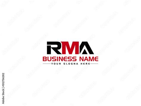 Minimalist RMA Logo Letter Vector, Colorful RM r m Logo Icon Design For Any Type Of Business ...