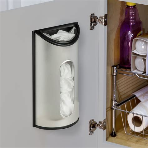 Honey Can Do Mounting Stainless Steel Plastic Bag Dispenser, Multiple Color - Walmart.com