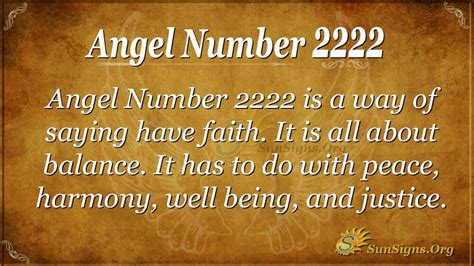 Angel Number 2222 Meaning - The Amazing Truth! - SunSigns.Org