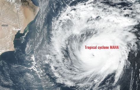 MAHA is already an intense Category 3 cyclone today and soon turning ...