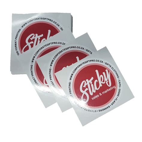 Laminated Stickers - Sticky Sales and Marketing